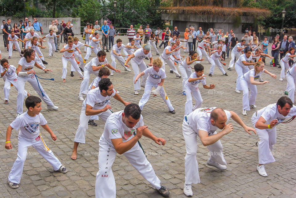 Capoeira in the city