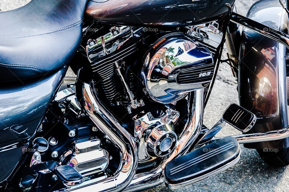 Motorcycle Reflections