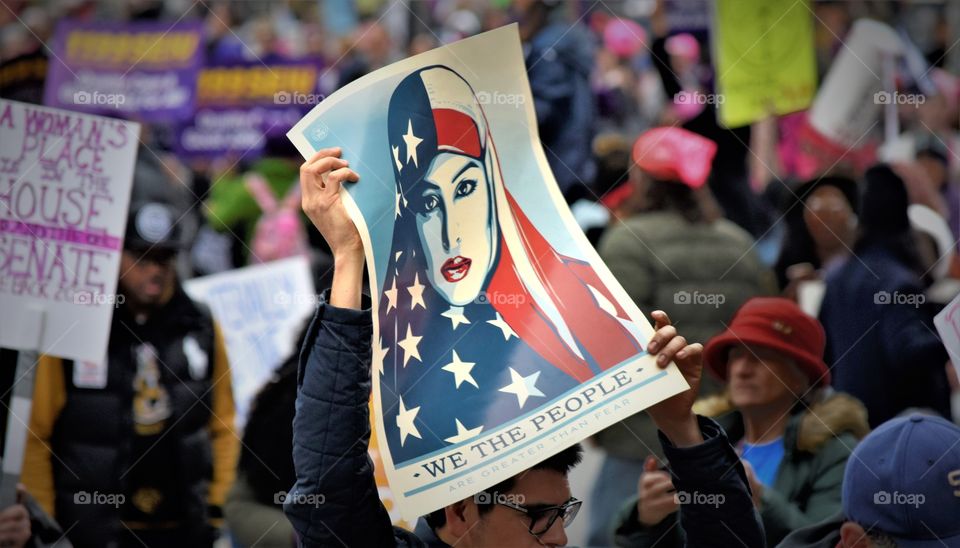 Women's Rights March on DC