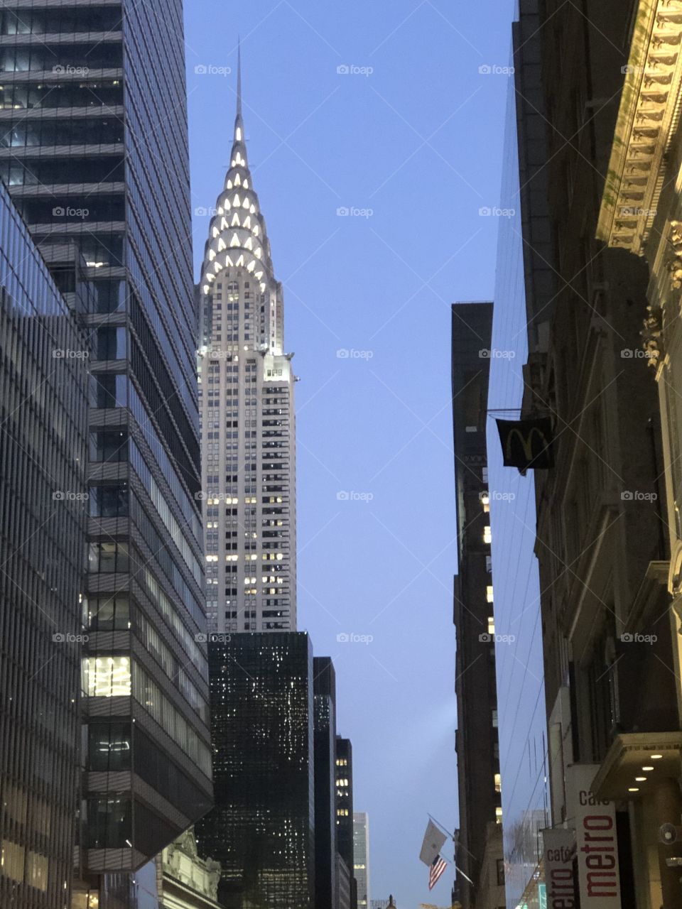 Legendary Chrysler Building in New York City
