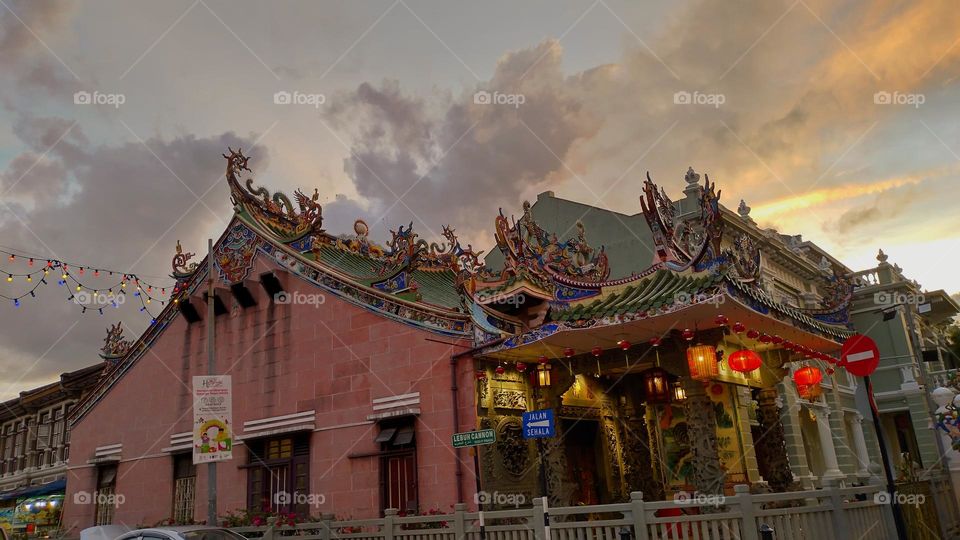 Sunset in Georgetown Heritage Site