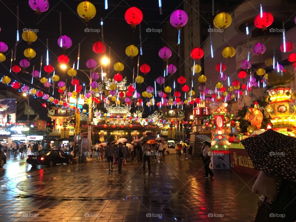 Streets of Taipei Lights