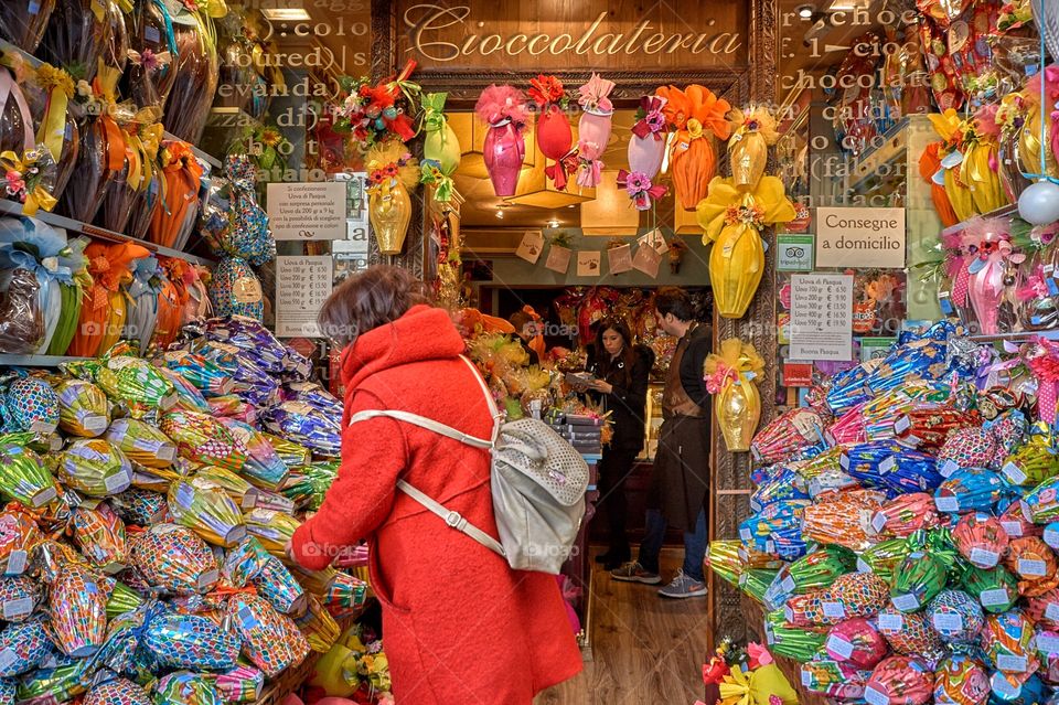 Chocolate shopping in Florence so much choice 