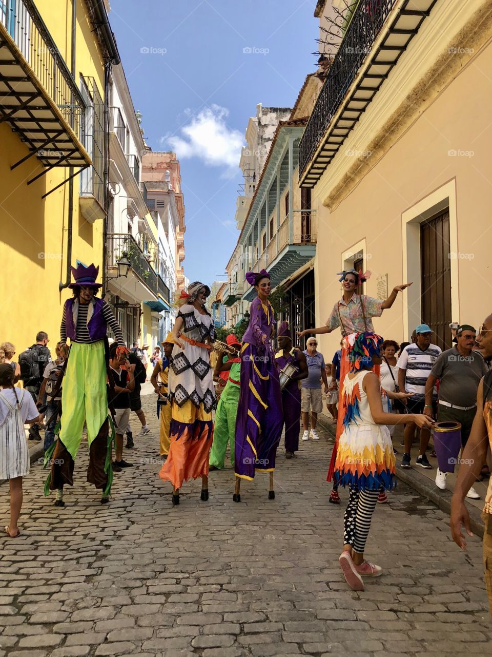 Stilt Walkers