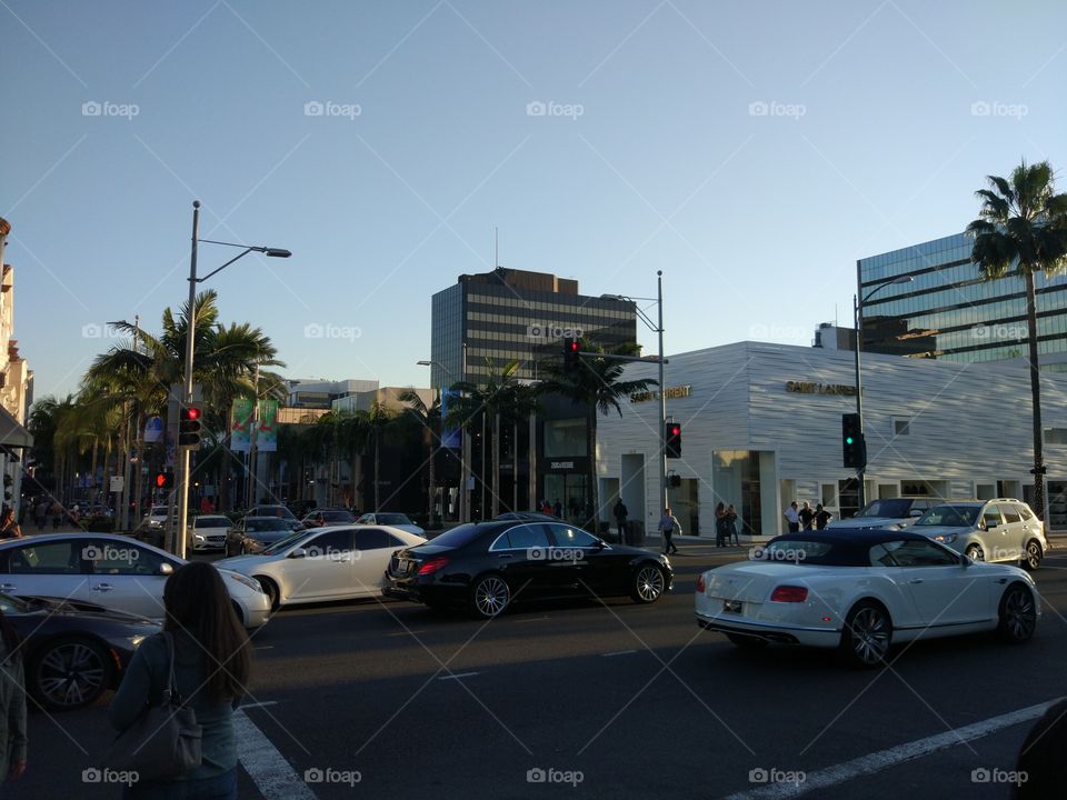 Evening, Commercial Street, Crossroads