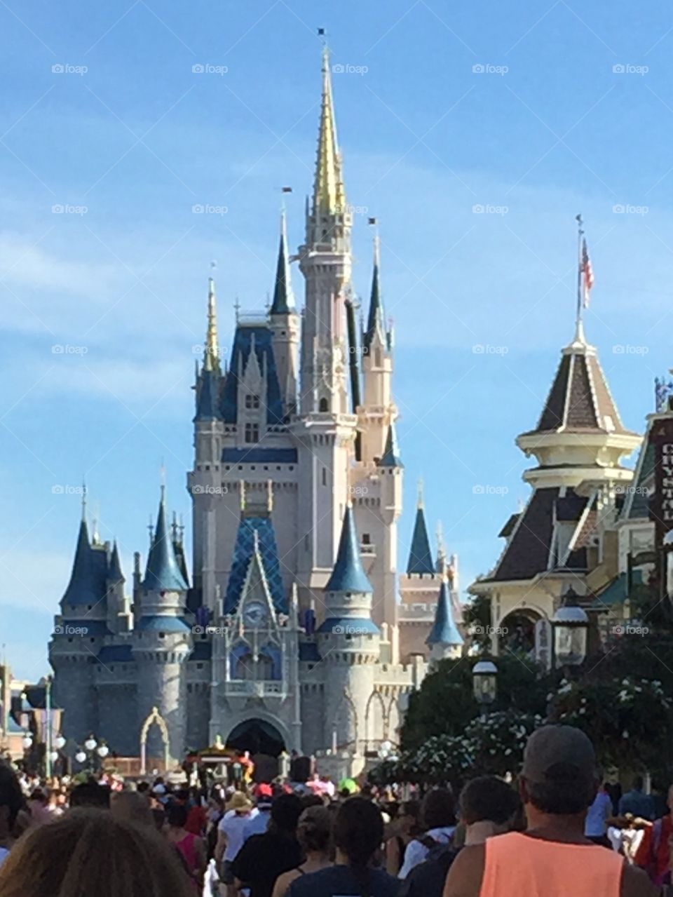 Cinderella's Castle, Walt Disney World, Orlando, Florida 