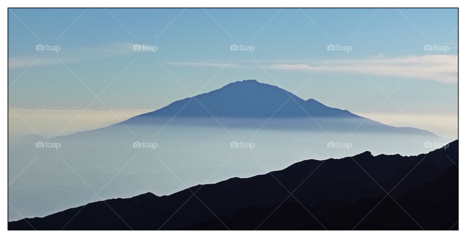 sky blue white travel by mojo26