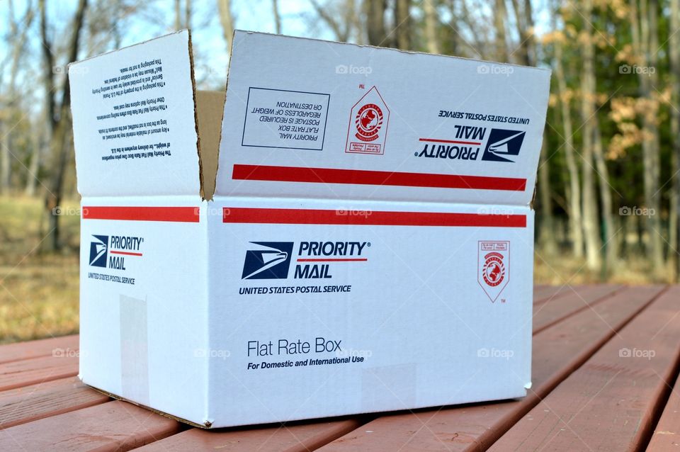 Priority mail flat rate box 