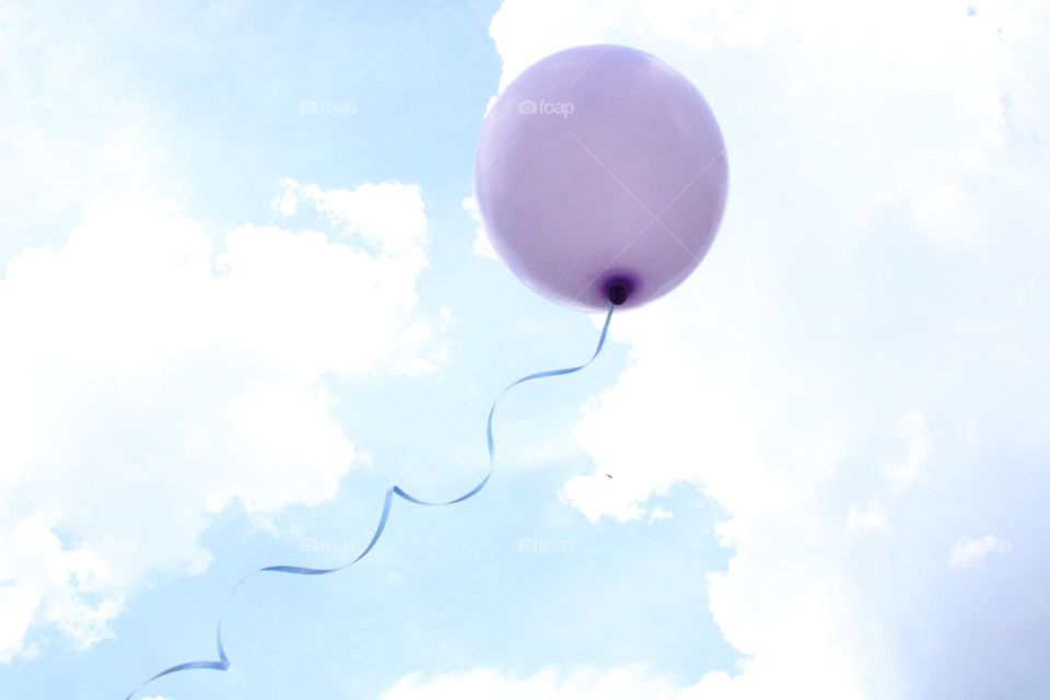 Purple balloon 🥰💜🎈