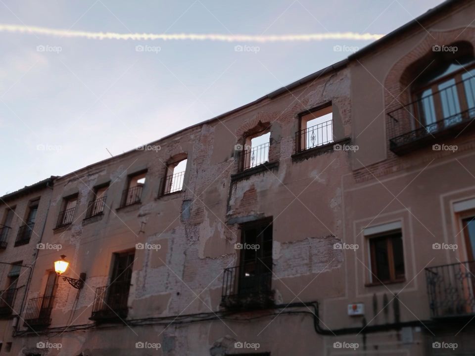 Old building in Segovia, Spain