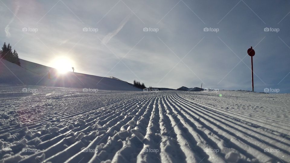 Morning skiing 2