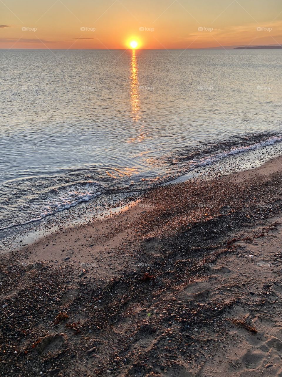 Sunrise at the beach
