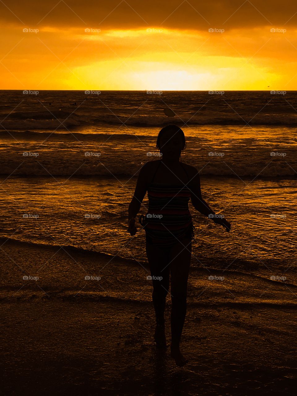 Beach play