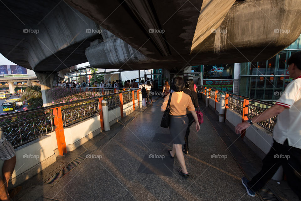 BTS public train station 