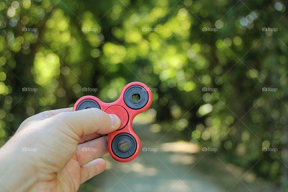 Fidget Spinner bokeh 