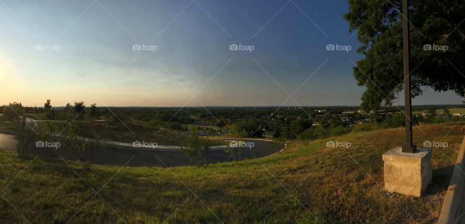 Hilltop view 