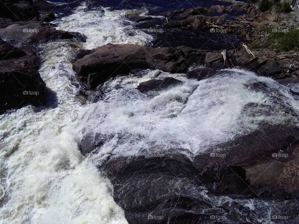 Muskoka Falls, water falls, nature, beautiful Ontario