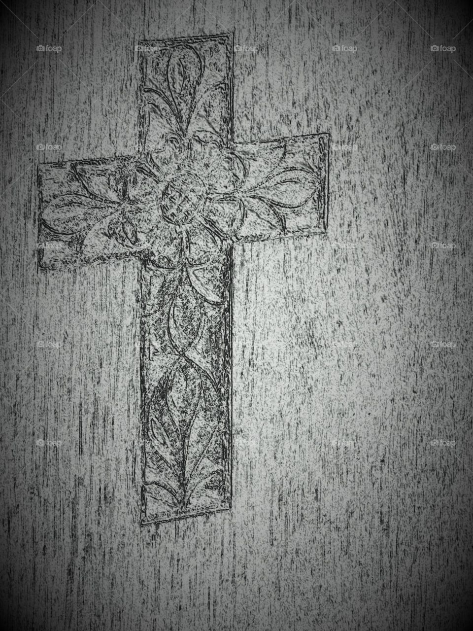 wooden cross