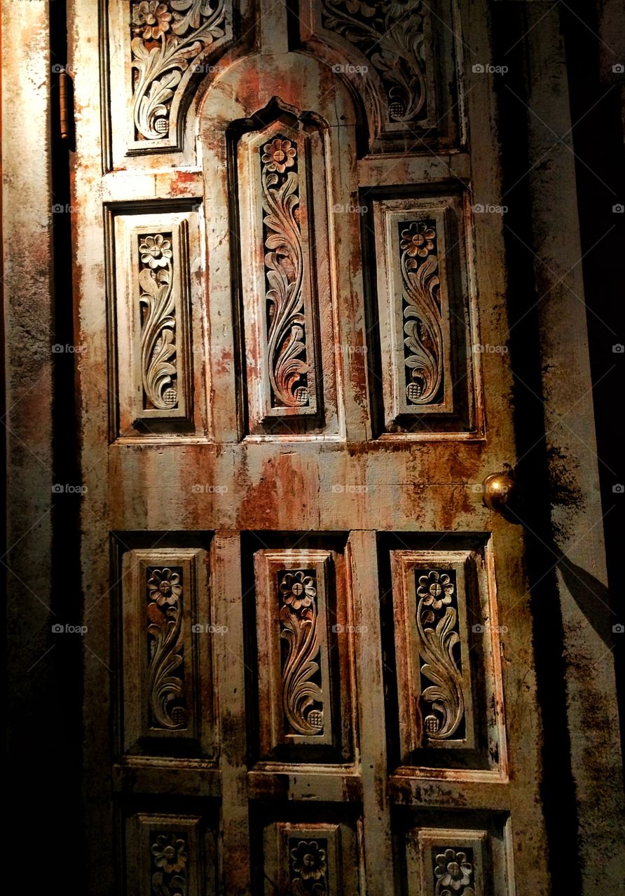 Old door. 