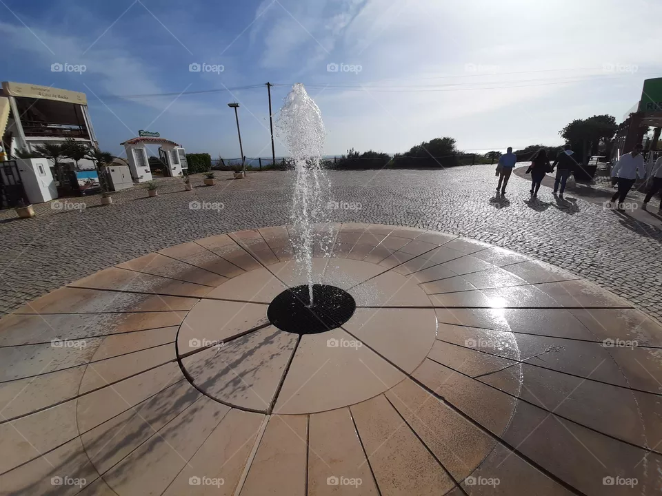 Sunny Square by the Beach