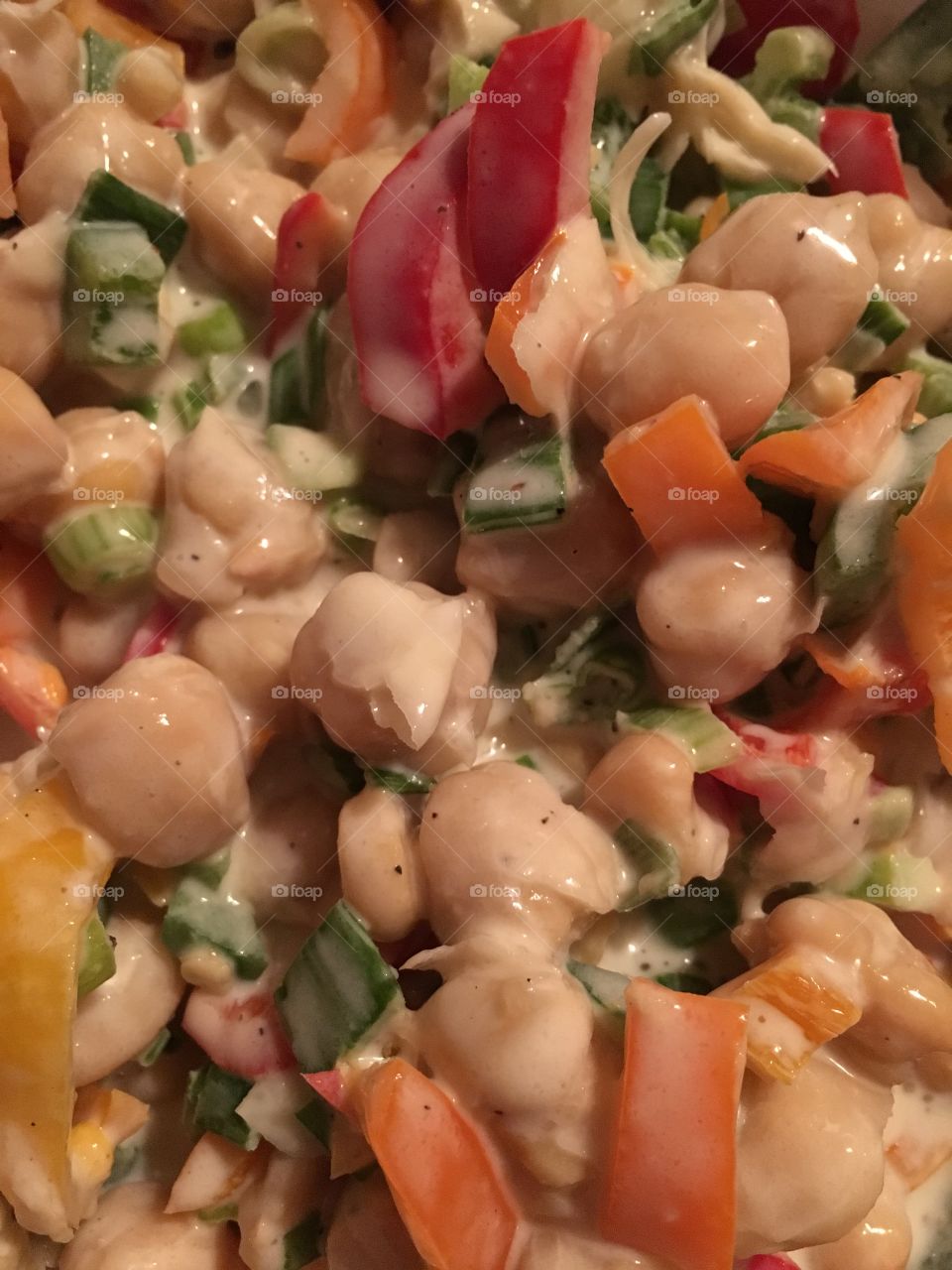Chickpea salad