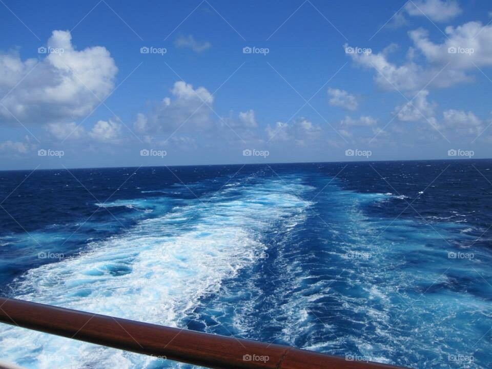 Caribbean waves