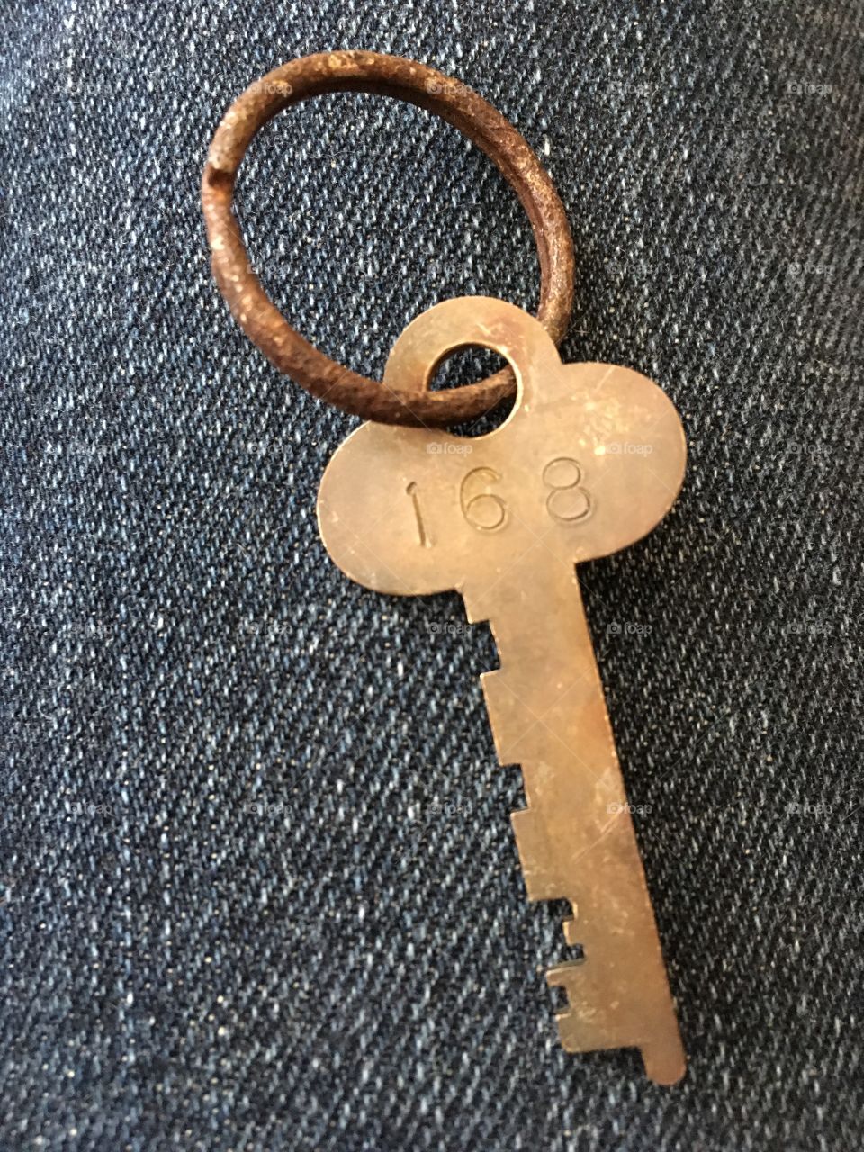 Old hotel key 
