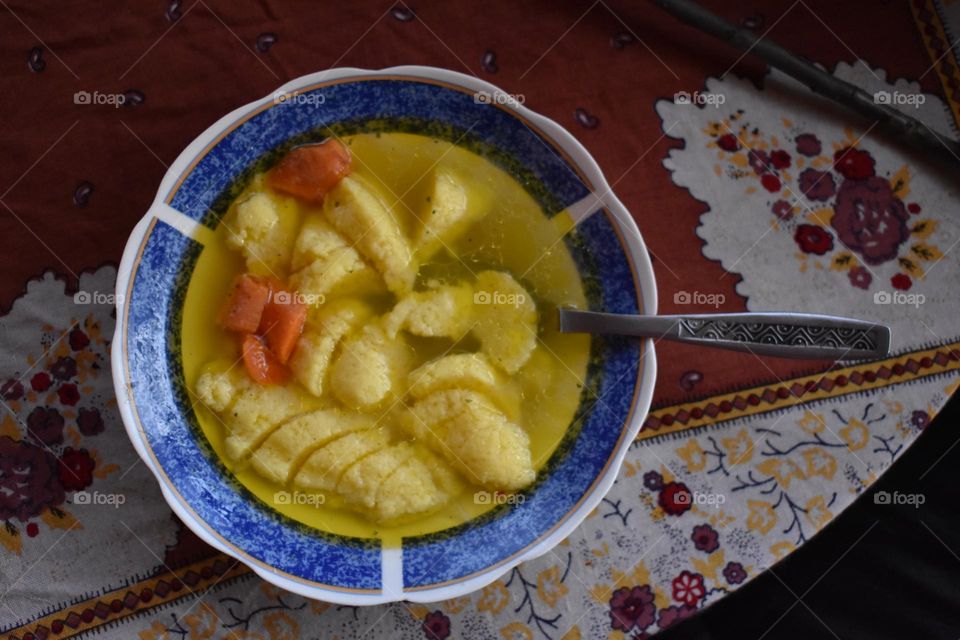 Countryside chicken soup