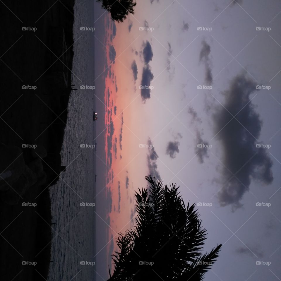 No Person, Winter, Light, Moon, Dark