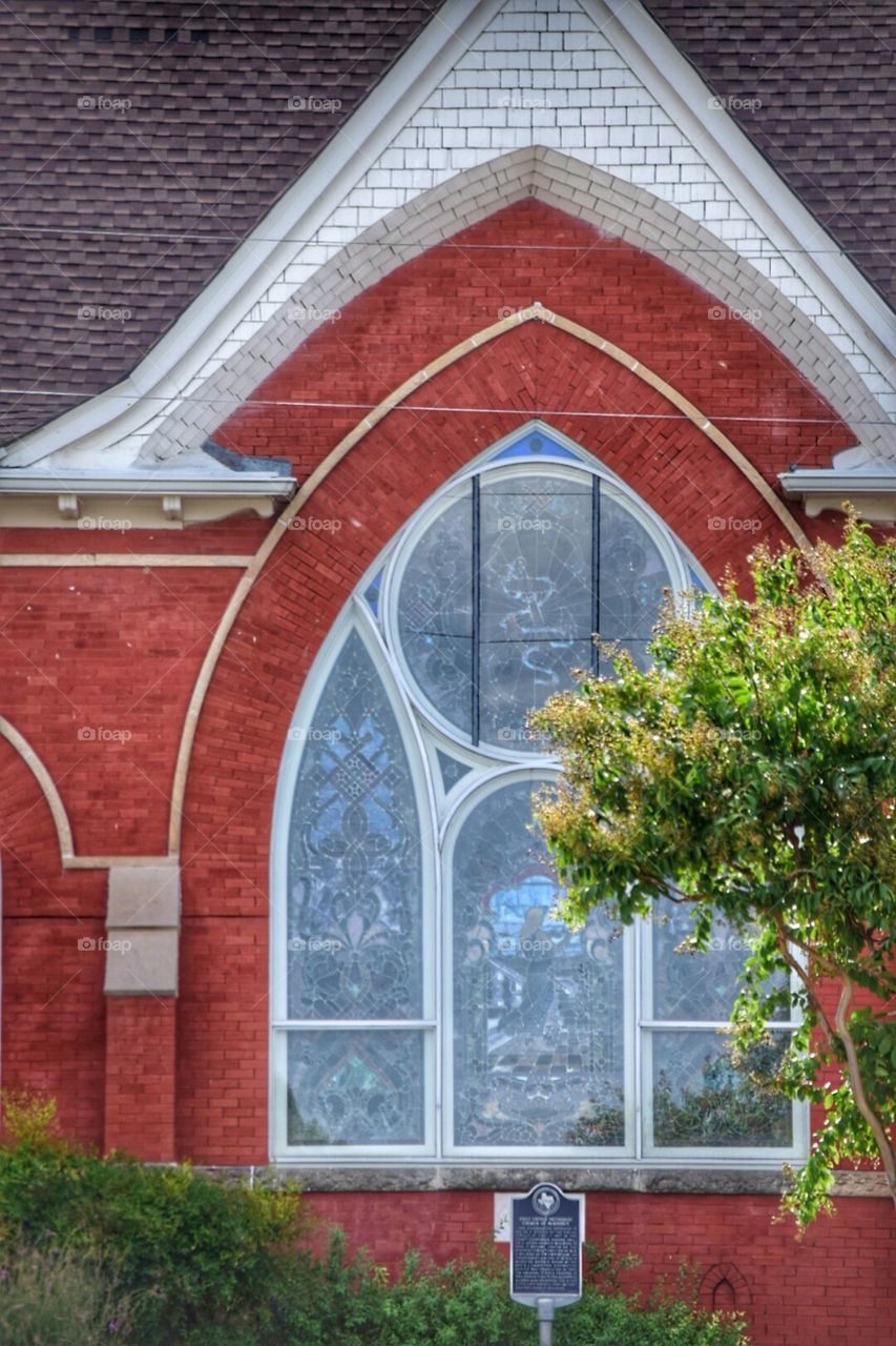 stained glass windows