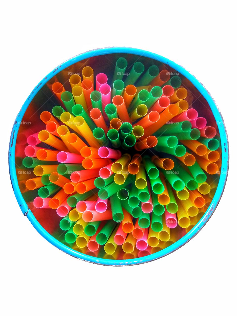 Colorful straws!
