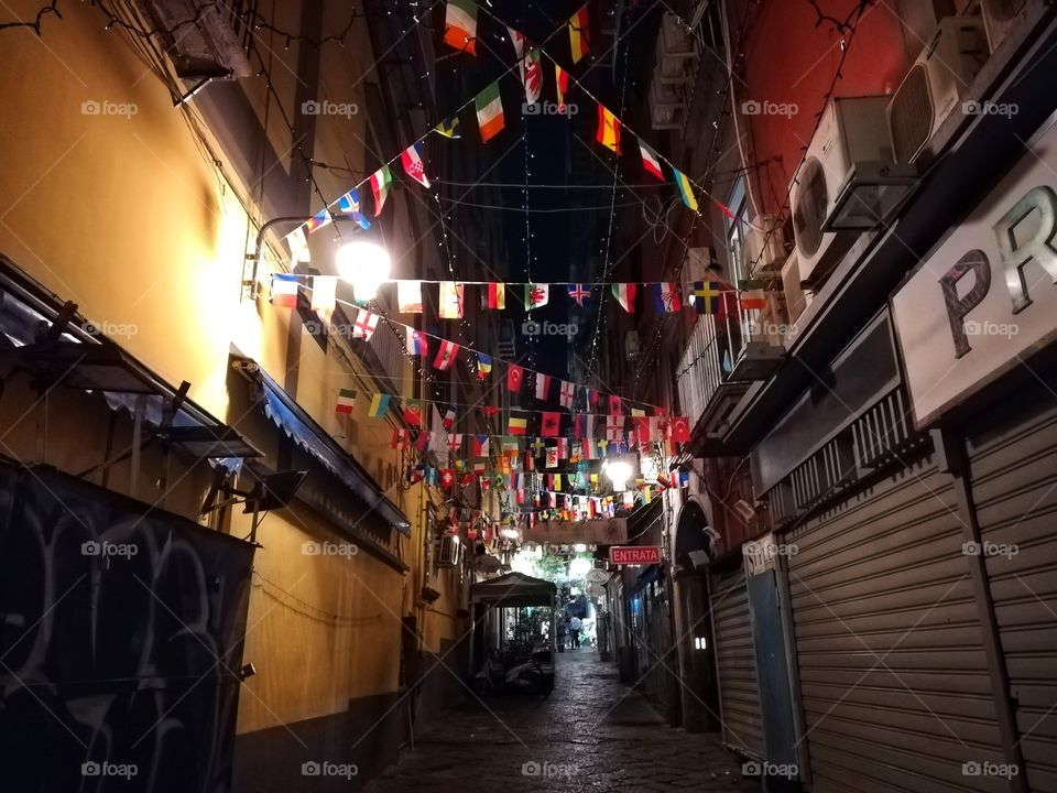Streets in Naples