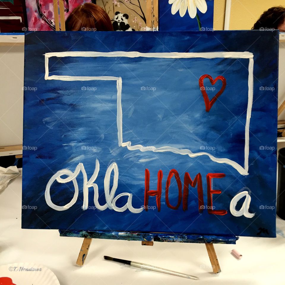 Oklahoma Painting 