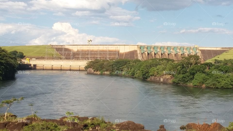 Hidroelétrica de Marimbondo, Rio grande !