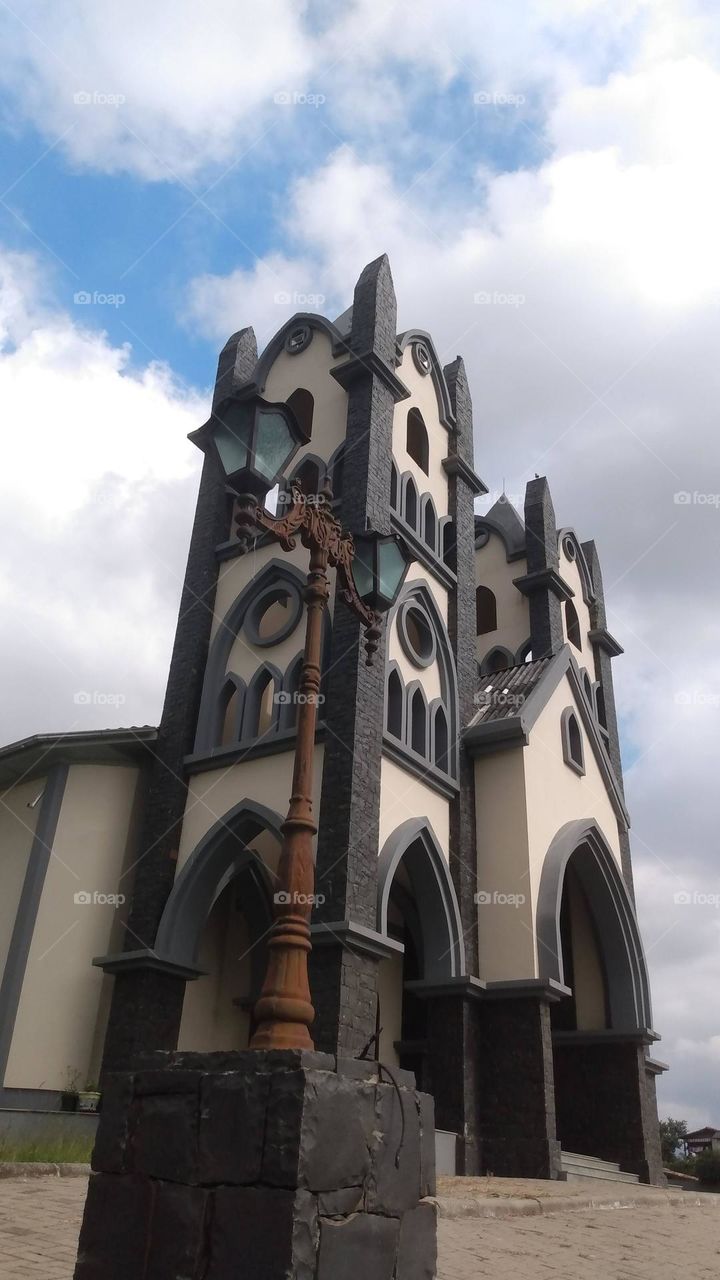 Catholic church in the city of Nova Veneza, in the state of Santa Catarina, Brazil.