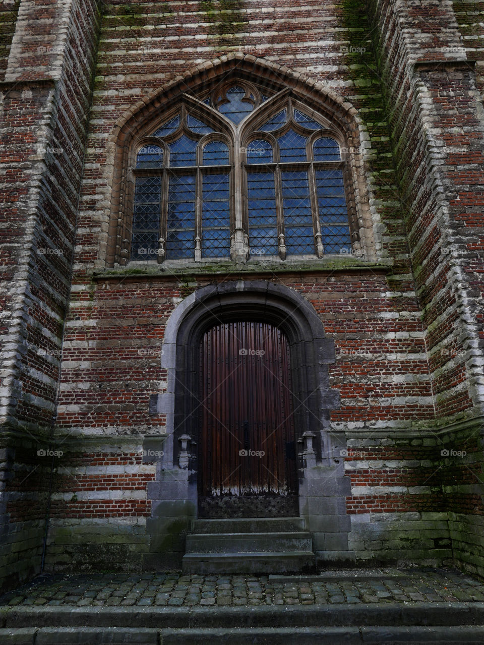 Old architecture in Antwerp, Belgium.