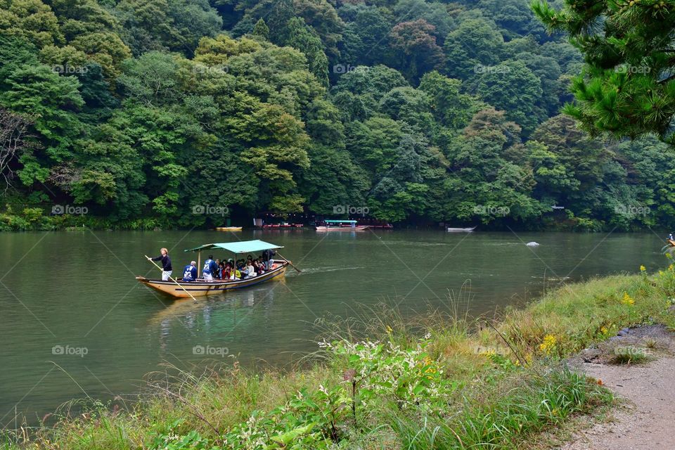 Boat tour down the river