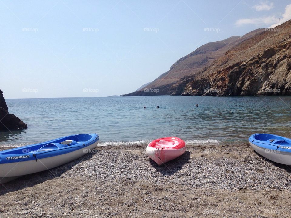 beach greece sfakia παραλία χώρας σφακίων by ermis