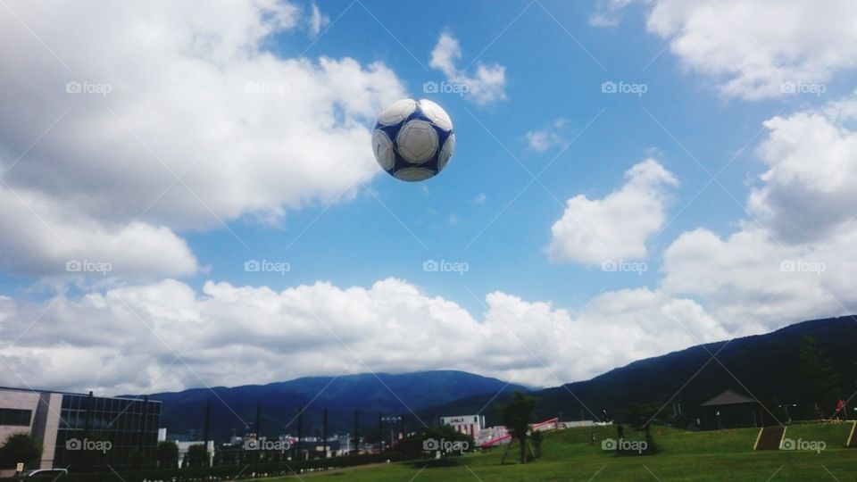 Soccer, Competition, No Person, Sky, Football