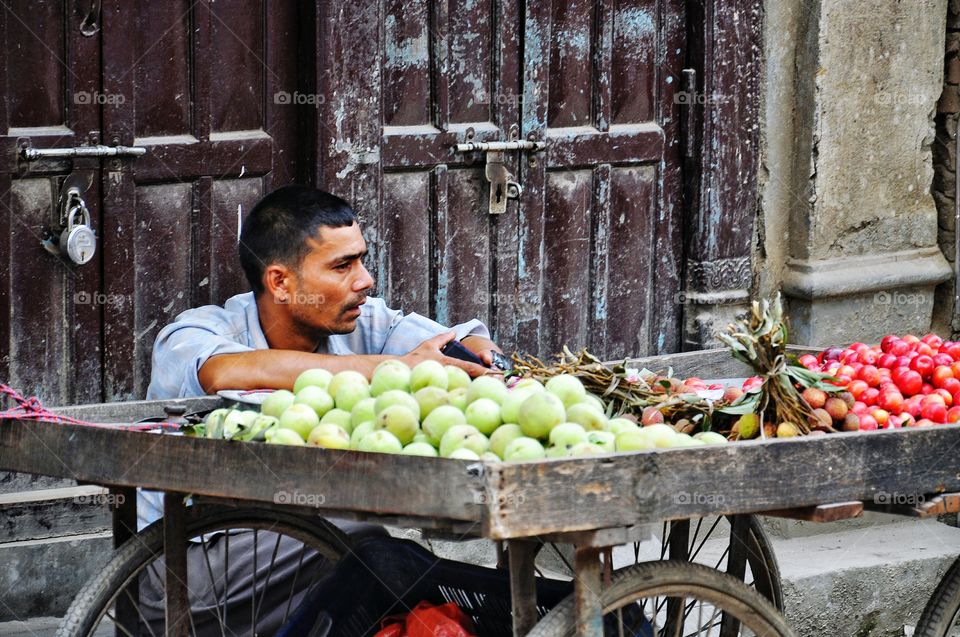 Market, People, Merchant, Street, Grow