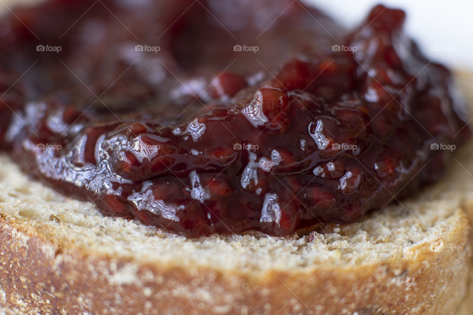 Sanduíche com geleia