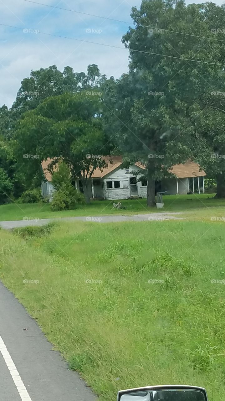 old abandoned house Arkansas