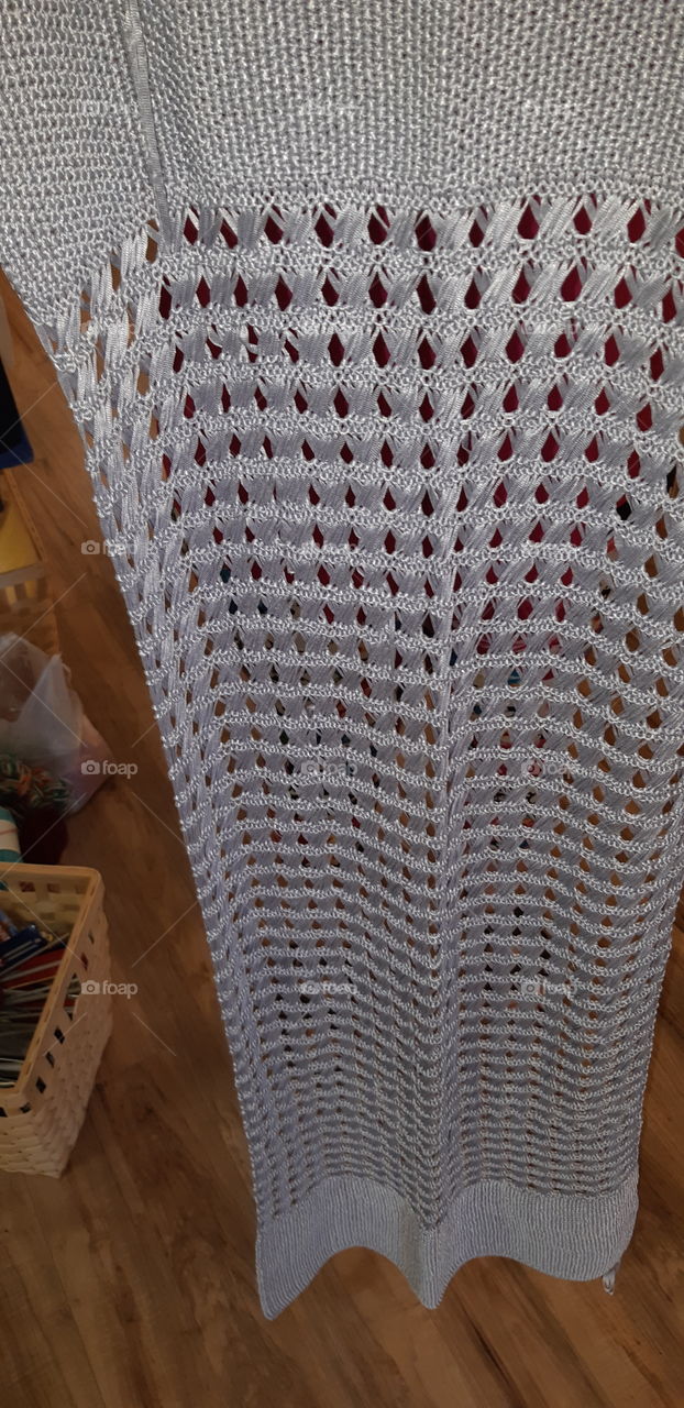 knitting that looks like chainmail