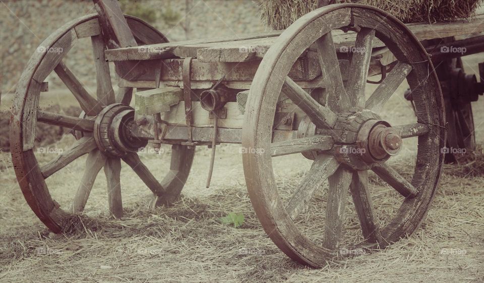 старая повозка