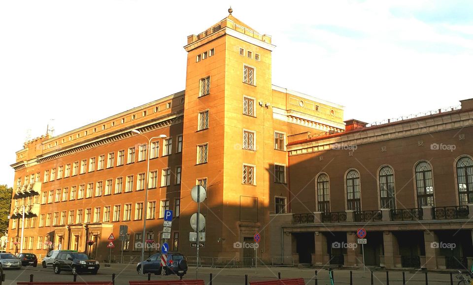 Alma mater. Старое здание Рижского технического университета