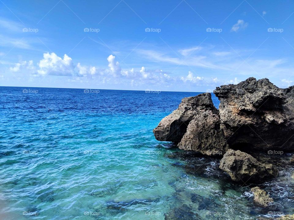 Curaçao Blue waters