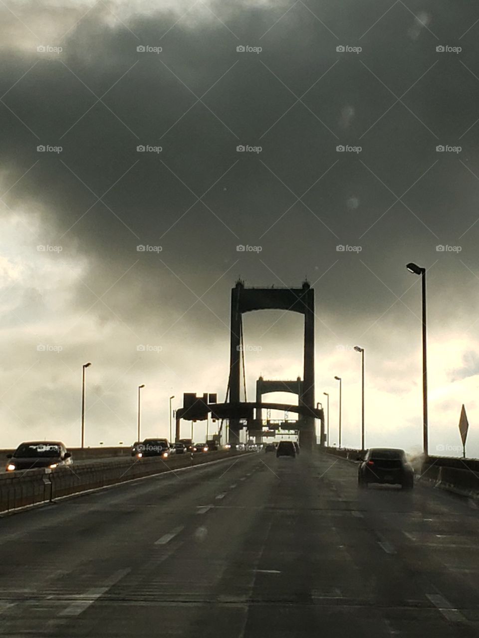 heading into a storm!