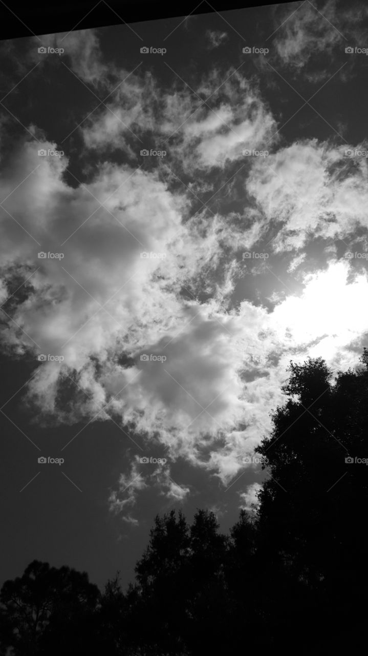 clouds grayscale