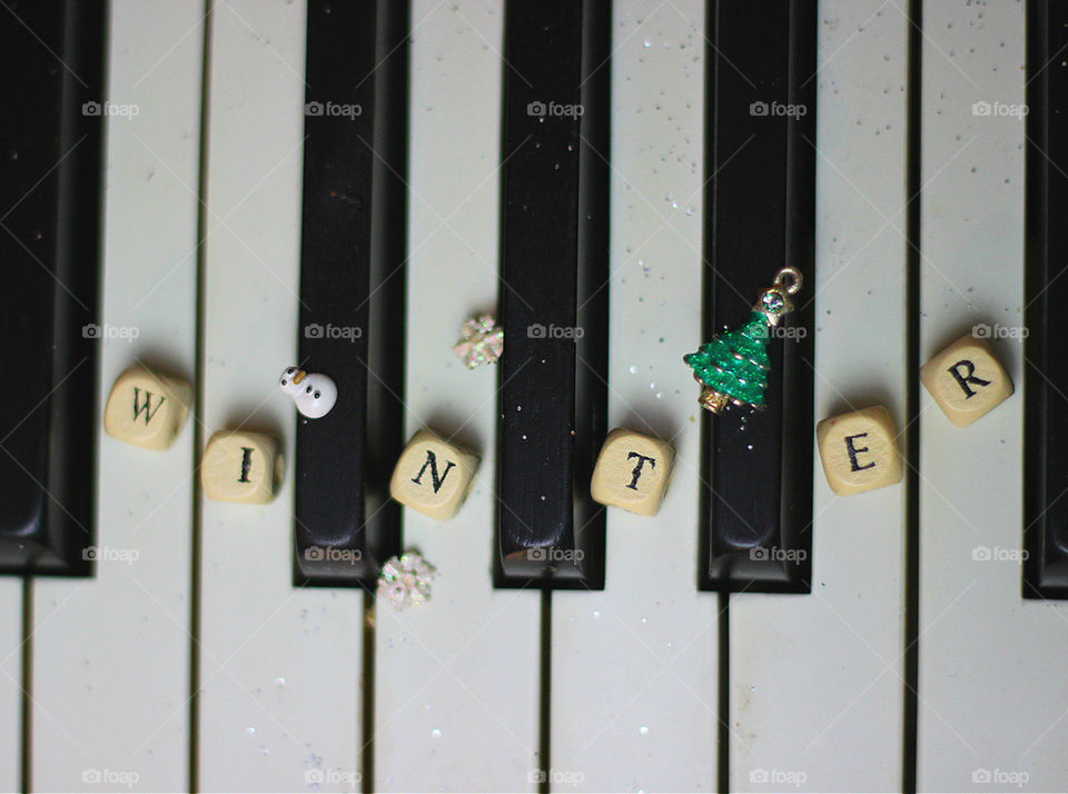 winter piano