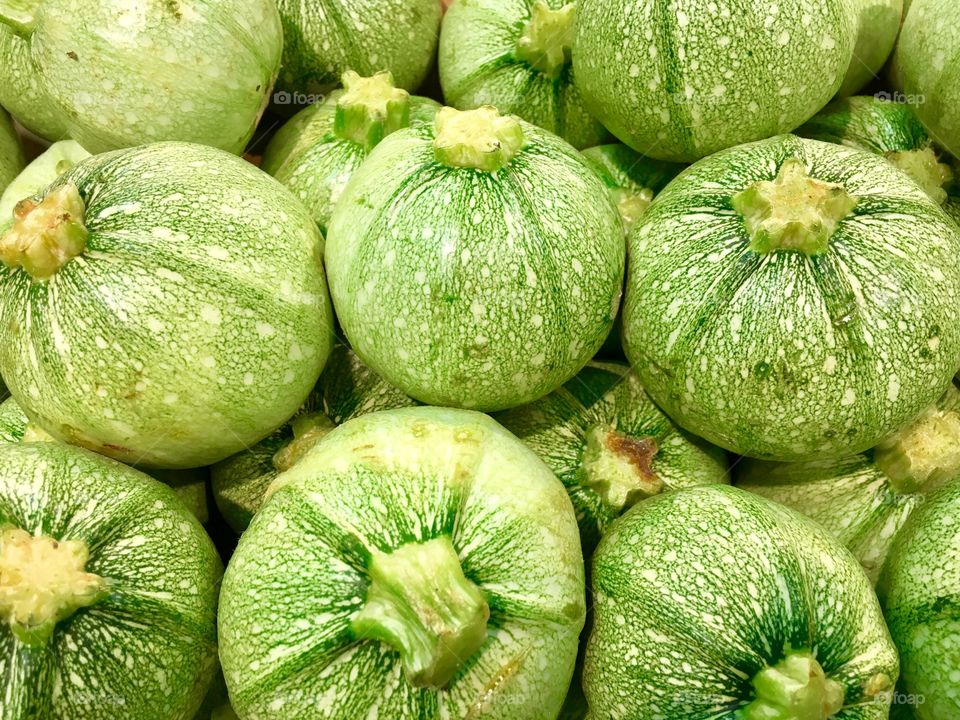 Round zucchini